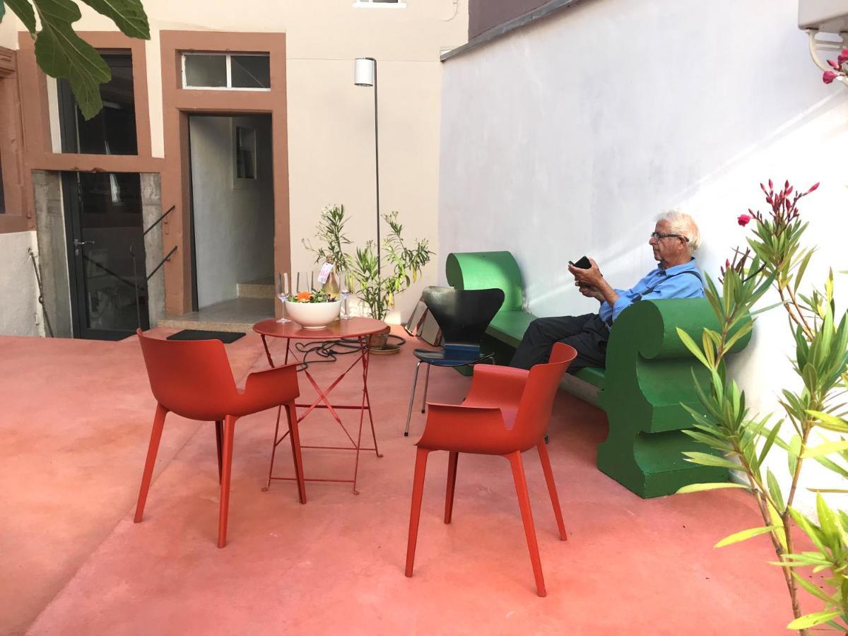 Boutique-Ferienwohnung Im Alten Weinhaus Moser Grünstadt Eksteriør billede
