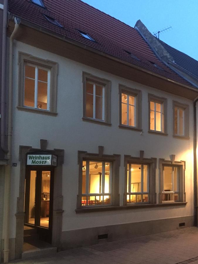 Boutique-Ferienwohnung Im Alten Weinhaus Moser Grünstadt Eksteriør billede